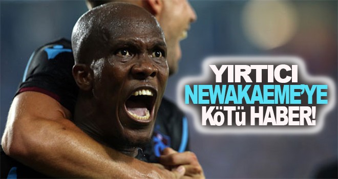 Nwakaeme’ye kötü haber