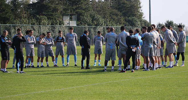 Trabzonspor, Getafe Maçı Hazırlıklarına Başladı