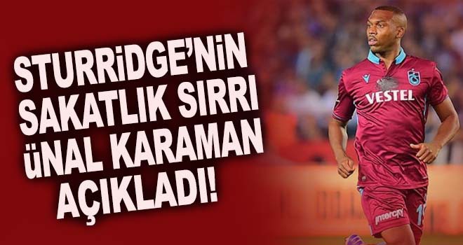 Sturridge'nin sakatlık sırrı...