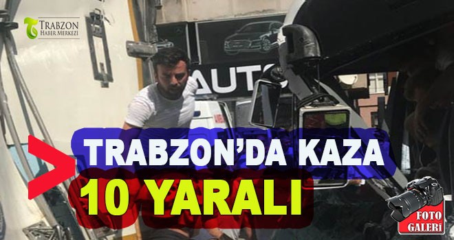 Trabzon'da Kaza