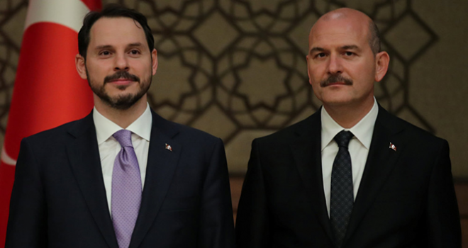 Bakanlar Albayrak ve Soylu 'omuz' iddiasına böyle yanıt verdi