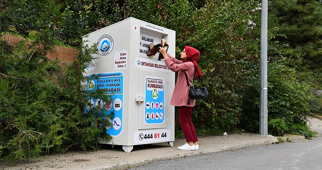 Giysi ve ayakkabılar geri dönüştürülecek