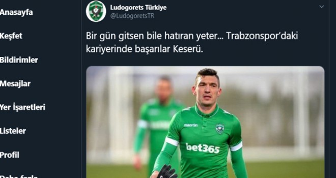 Trabzonspor'a müthiş golcü