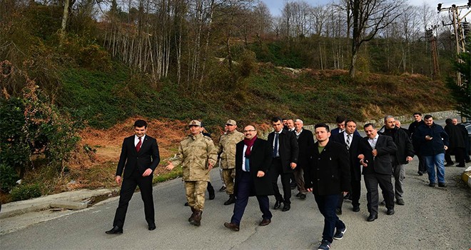 Vali Ustaoğlu’ndan Hayrat İlçesine Ziyaret