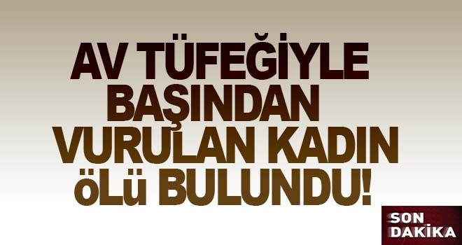 Trabzon'da kadın ölü bulundu