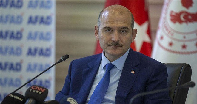 Bakan Soylu Trabzonlu gazetecilere konuştu : "Yüz yıllık plana karşı insani bir adım "