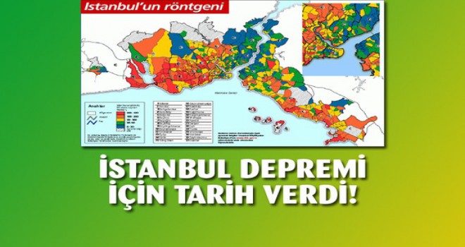 7.5'lik İstanbul depremi için tarih verdi