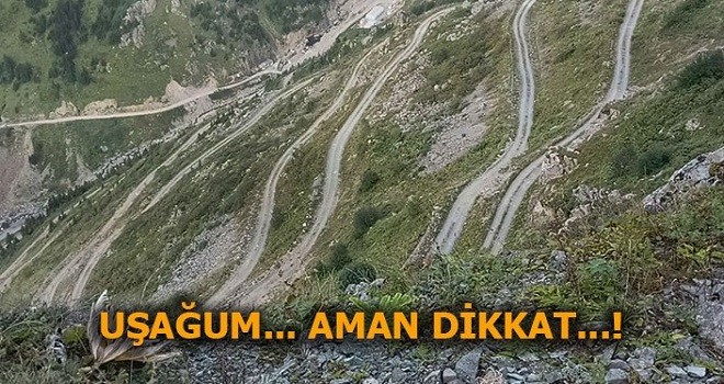 Dünyanın en tehlikeli yolu Trabzon'da