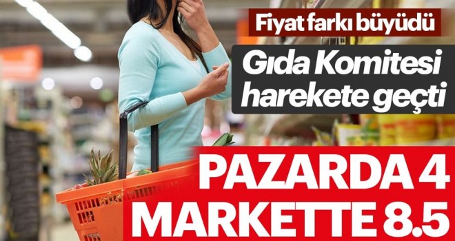 Pazar ve market fiyatları arasında uçurum büyüdü!