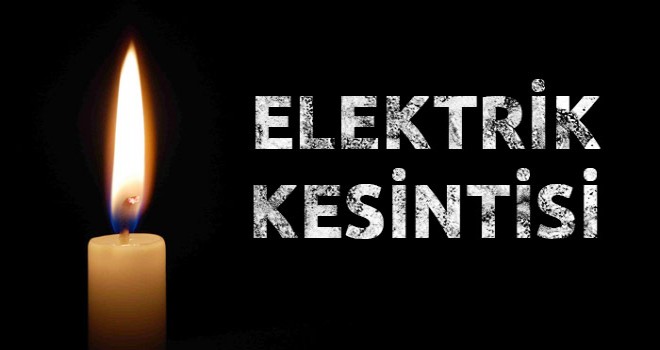 Trabzon'da 4 ilçede elektrik kesintisi
