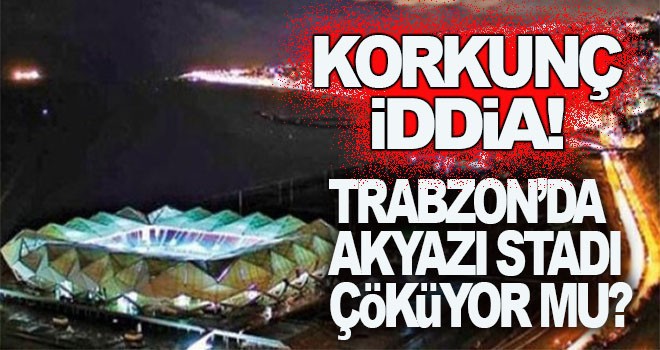 Akyazı Stadı Çöküyor mu?