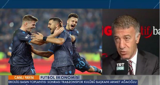 Trabzonspor Başkanı Ağaoğlu Kulüp ekonomisini açıkladı