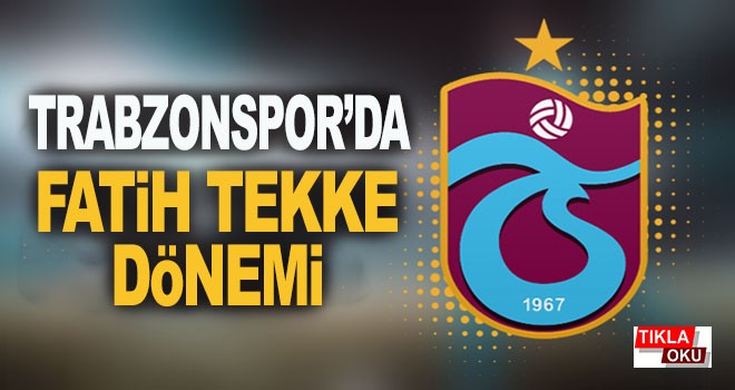 Fatih Tekke Trabzonspor'a doğru