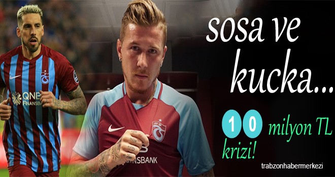 Trabzonspor'da Kucka ve Sosa krizi