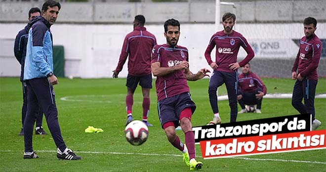 Trabzonspor'da eksik çok, alternatif yok!