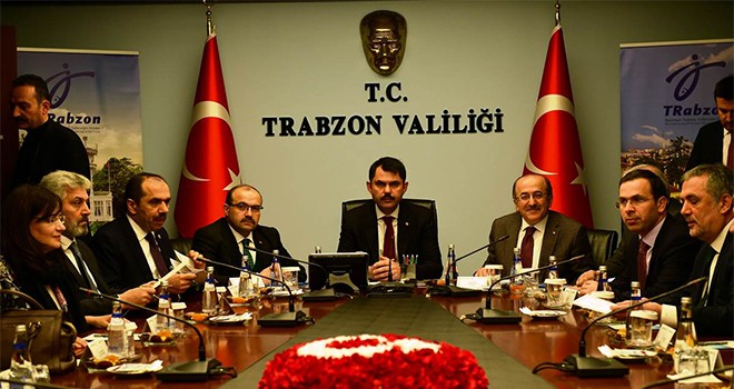 Çevre ve Şehircilik Bakanı Kurum Trabzon’da