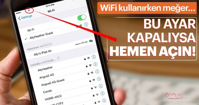 Telefonunuzdaki bu WiFi ayarını mutlaka değiştirin!