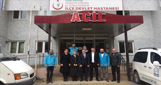 Çaykara´da Evde Sağlık Hizmetleri İstasyonu Açıldı