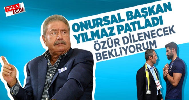 Trabzonspor Onursal Başkanı Mehmet Ali Yılmaz Patladı