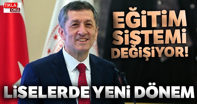 Liselerde yeni dönem başlıyor!