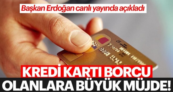 Kredi Kart Borçlarına Yapılandırma