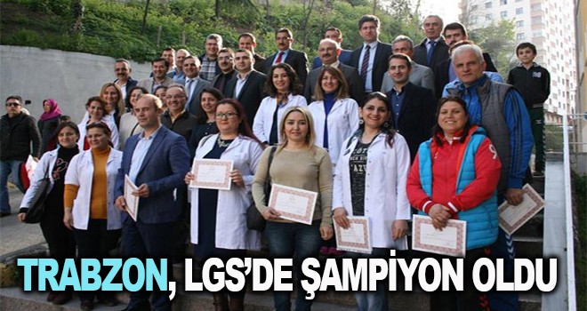 2018 LGS'de Trabzon Türkiye Birincisi...