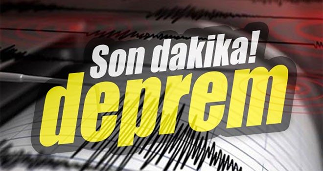 Ege'de şiddetli deprem