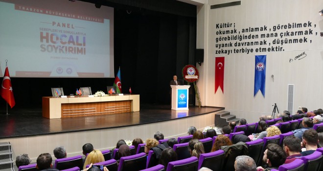 Trabzon'da Hocalı Soykırım paneli düzenlendi