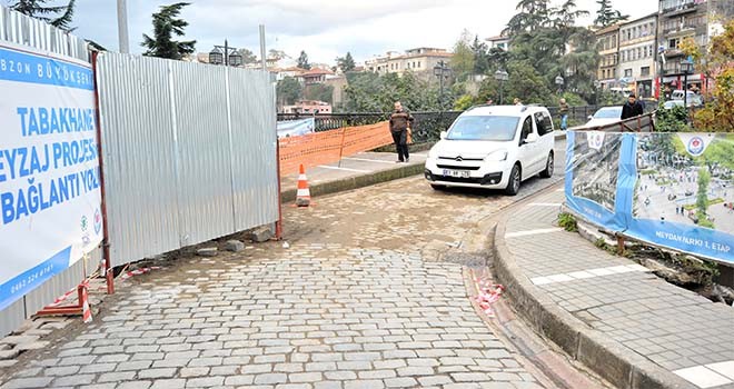 Tabakhane köprüsü Yol trafiğe açıldı