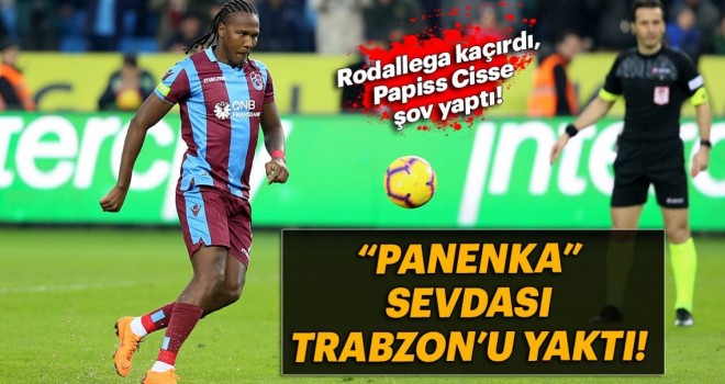 Trabzonspor kan kaybediyor! 0-2