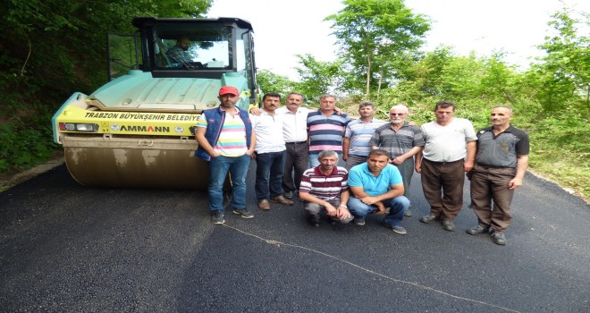 Başkan Gümörükçüoğlu’na Araklı’dan yol teşekkürü