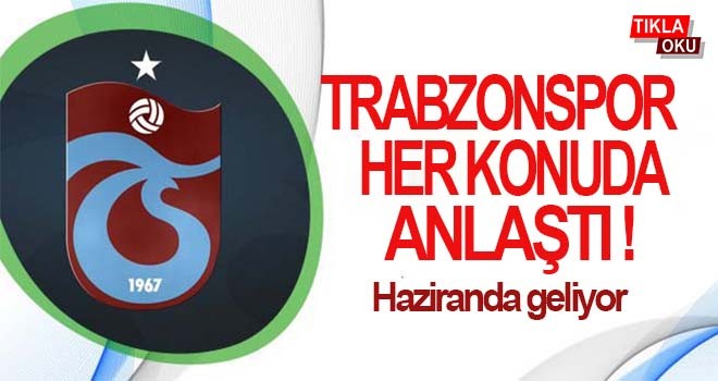 Trabzonspor’un ilk transferi gerçekleşiyor