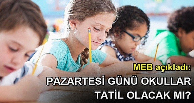 1 Nisan'da okullar tatil mi?